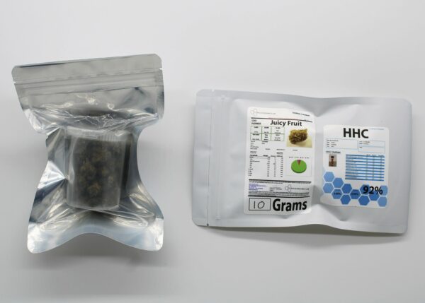 HHC Hemp Flower Small Buds (10 g) - JUICY FRUIT STRAIN.