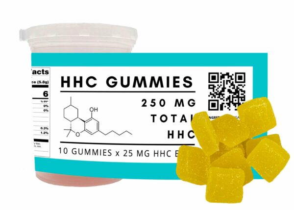 HHC 25MG Gummies Mango