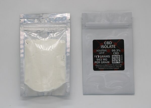 CBD Isolate (5 - 50 G) - 99.3% CBD, 0% THC.