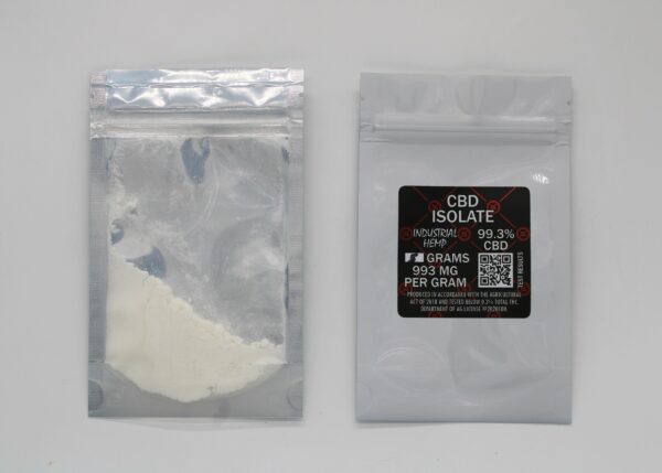 CBD Isolate (5 - 50 G) - 99.3% CBD, 0% THC.