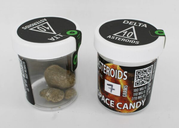 Delta 10 Asteroids - 270 MG/G D10 THC - SOUR SPACE CANDY STRAIN.